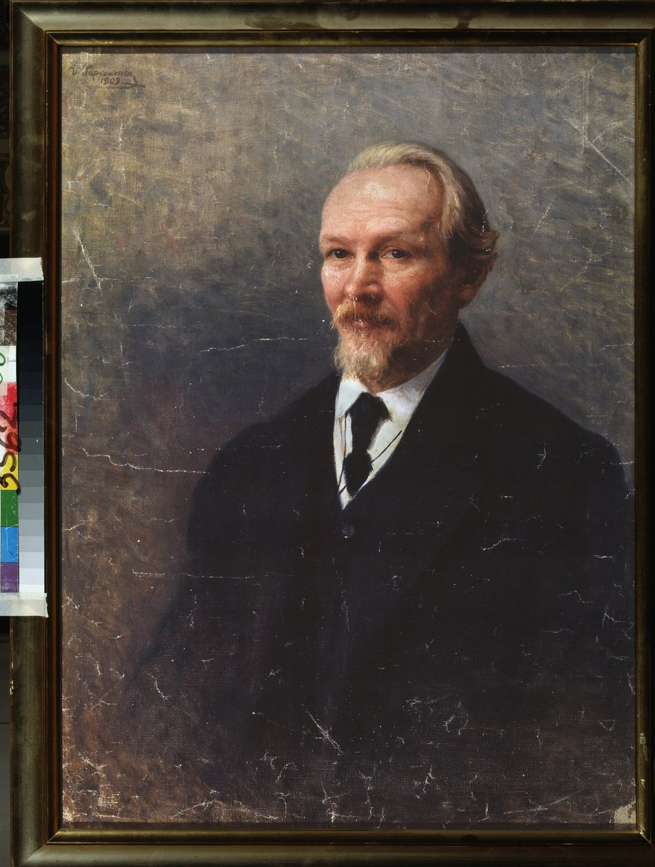 Porträt des Philosophen und Schriftstellers Vasily Rozanov von Ivan Kirillovich Parkhomenko