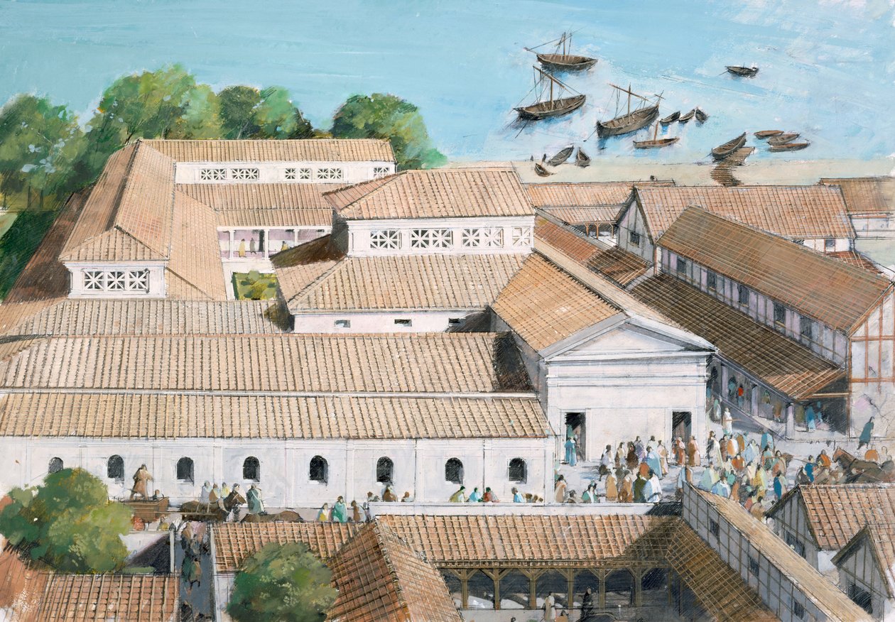 Richborough Römisches Fort von Ivan Lapper
