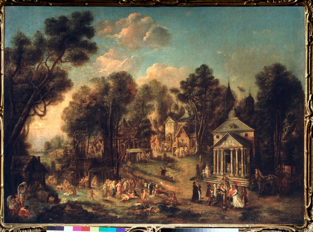 Die Feier des Tempels von Ivan Michailovich Tankov