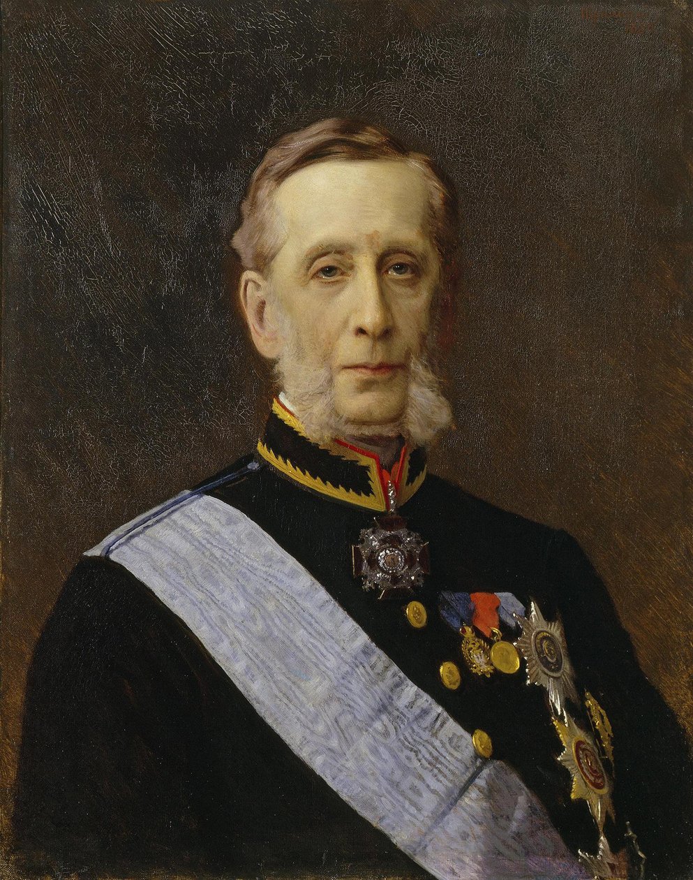 Porträt von Graf Pyotr Alexandrovich Valuyev von Ivan Nikolaevich Kramskoy