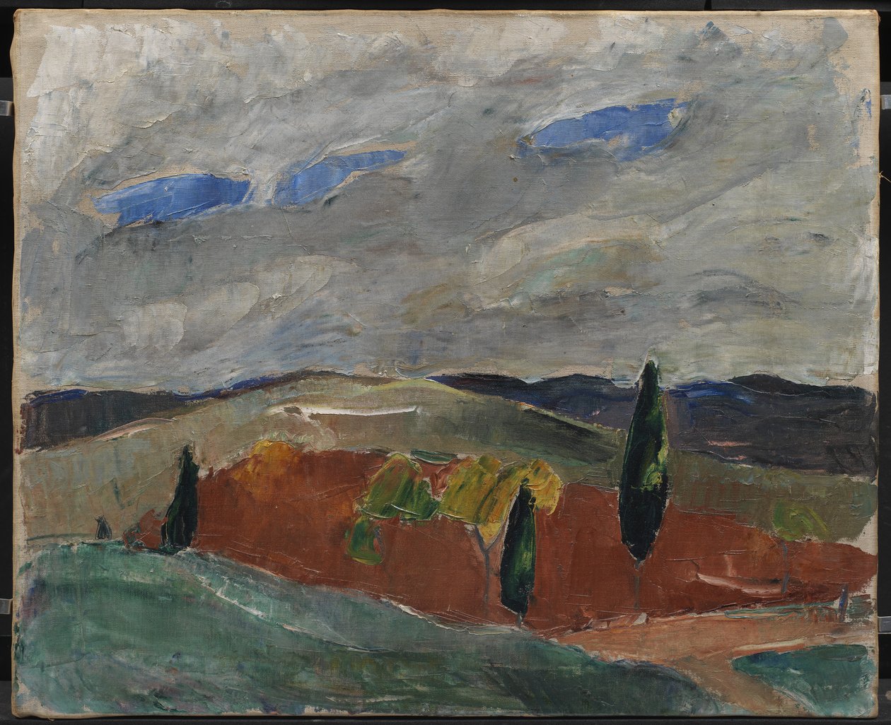 Der Weg zum Kirchhof in Toledo von J.A. Jerichau