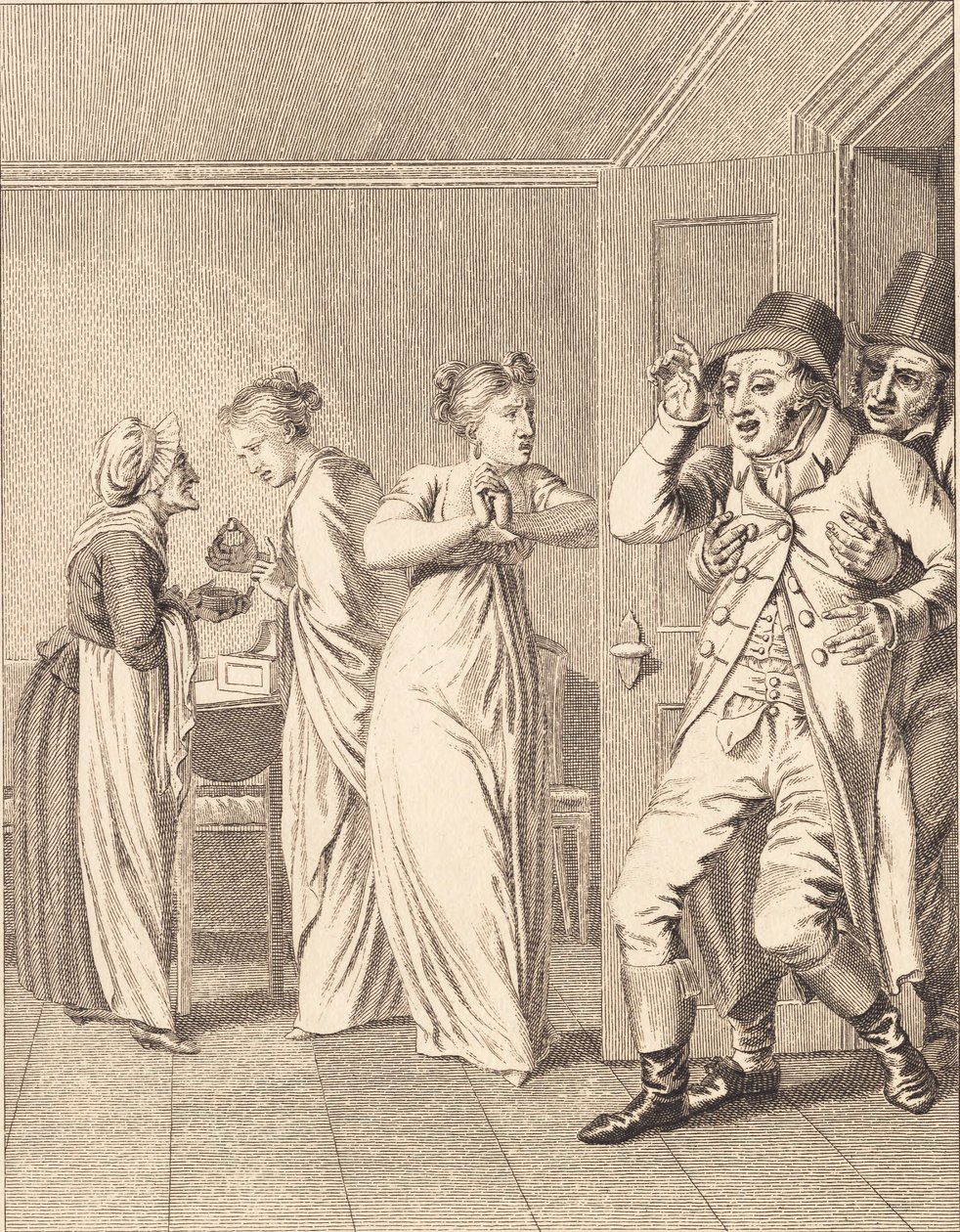 Rückgang des Wohlstands von J.F. Clemens