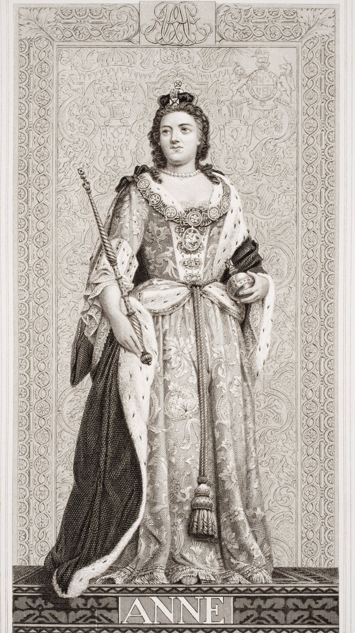 Königin Anne (1665-1714) aus 