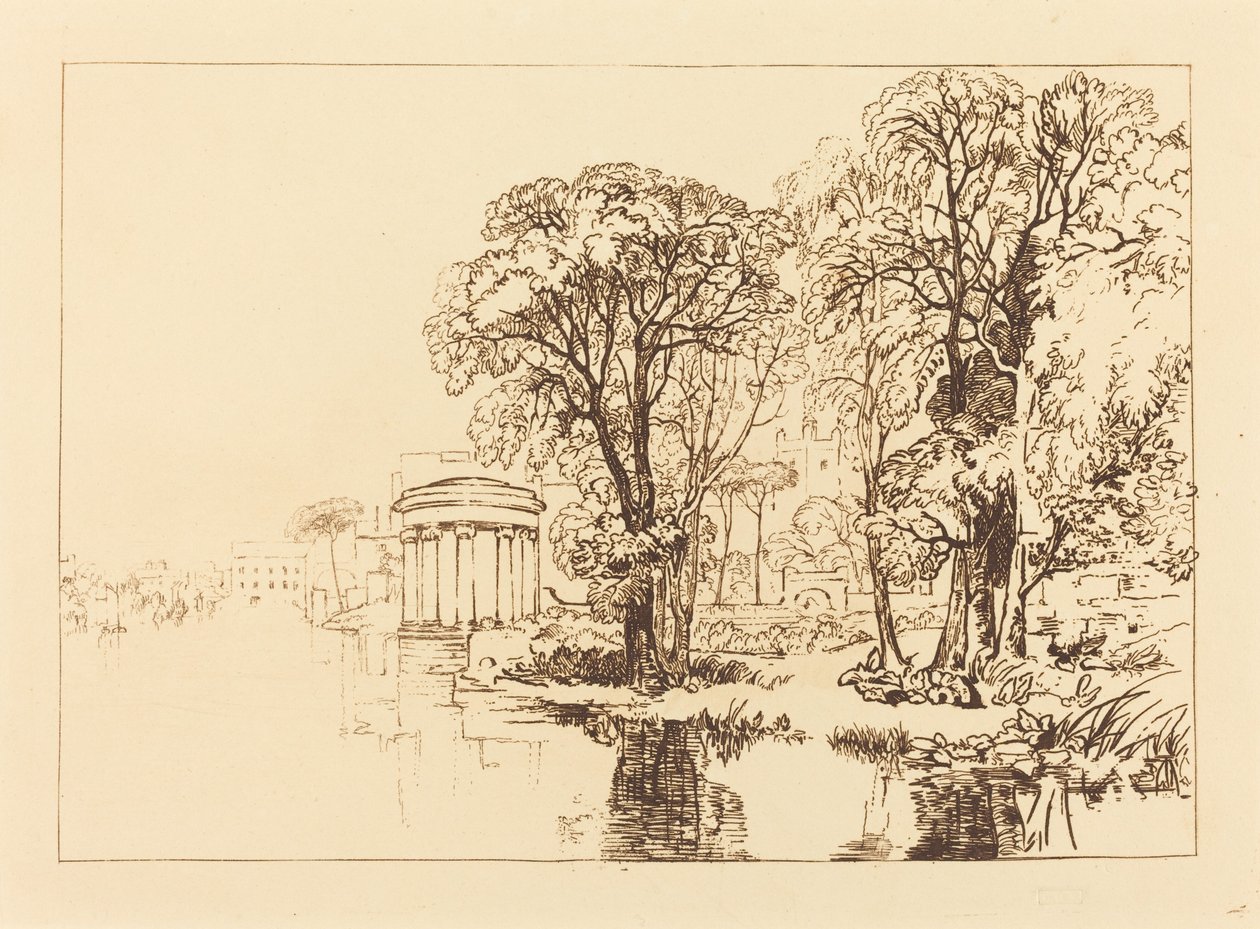 Isleworth, veröffentlicht 1819 von Joseph Mallord William Turner