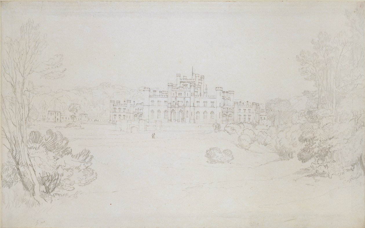 Lowther Castle, 1809 von Joseph Mallord William Turner
