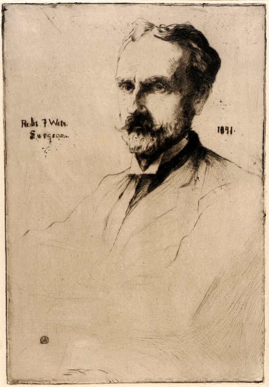 Porträt von Dr. Robert F. Weir von J. Alden Weir
