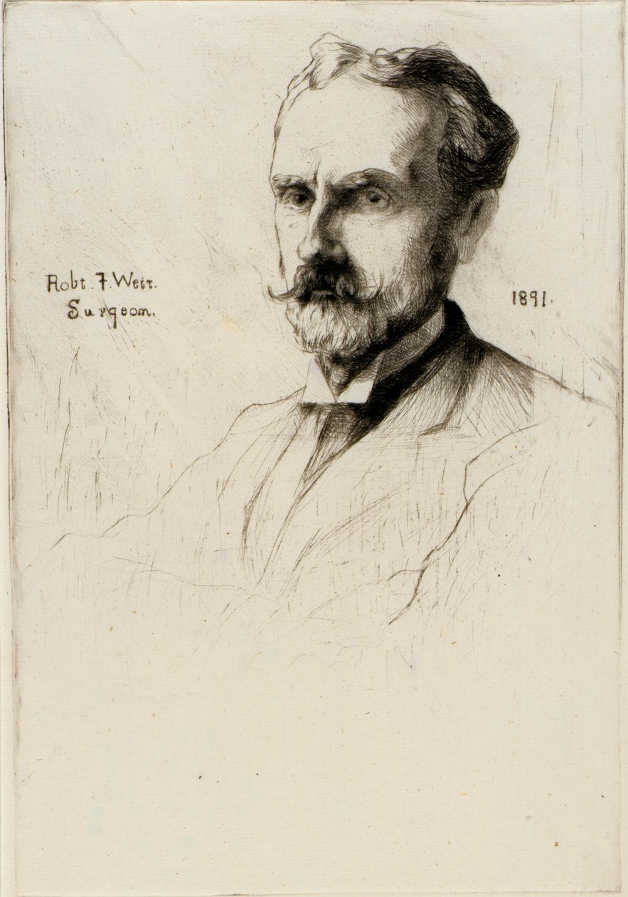 Porträt von Dr. Robert F. Weir von J. Alden Weir