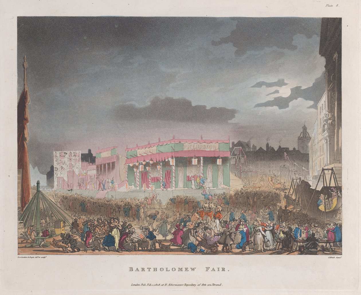 Bartholomew-Messe, 1. Februar 1808 von J. Bluck