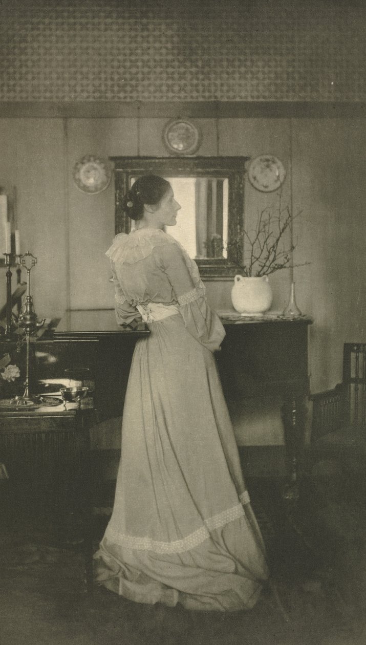 Camera Work: Porträt von Mrs. C., 1907 von J. Craig Annan