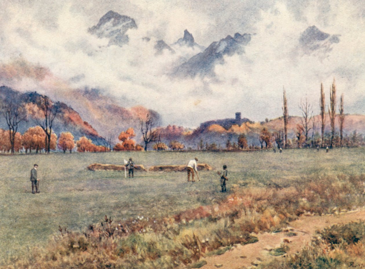 Montreux Golf Club Links in Aigle von J. Hardwicke Lewis