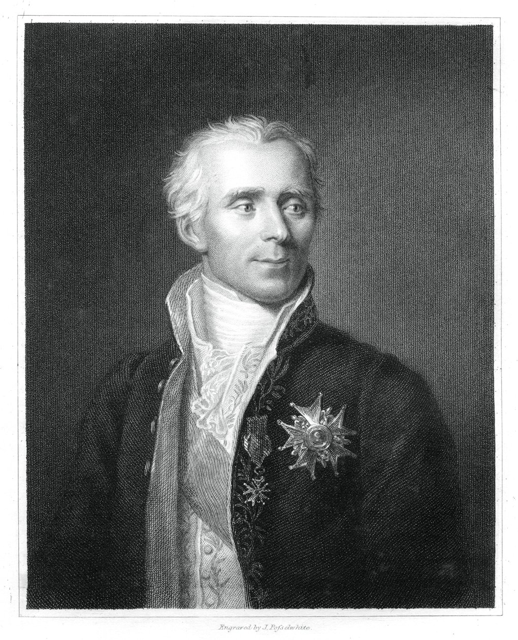 Pierre Simon Laplace, französischer Mathematiker und Astronom, 1833 von J. Posselwhite