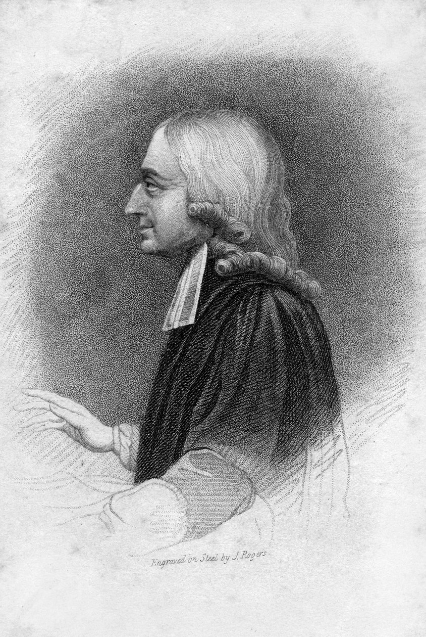 John Wesley, Methodistenführer, 19. Jahrhundert von J. Rogers