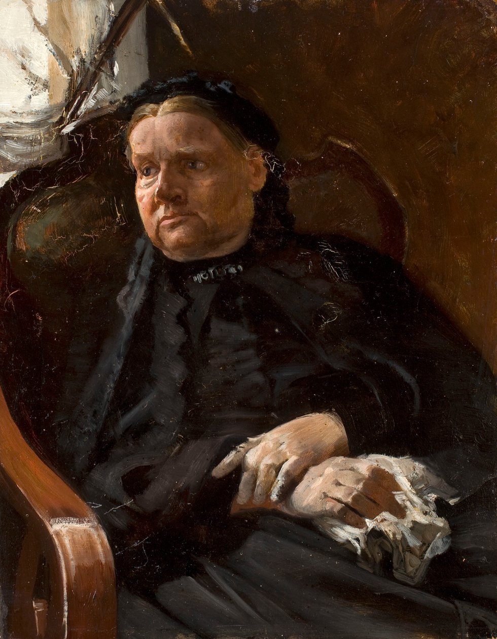Porträt der Mutter des Künstlers von Jacek Malczewski