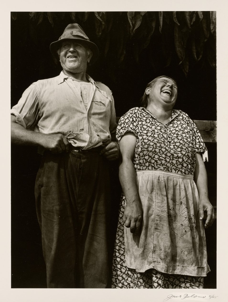 Herr und Frau Andrew Lyman, polnische Tabakbauern und FSA-Klienten, Windsor Locks, Conn. von Jack Delano