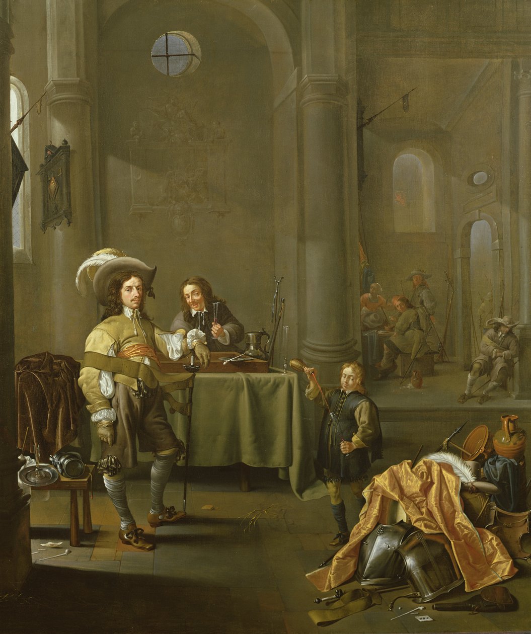 Die Feier der Befreiung einer Kathedrale durch die niederländische Miliz von Jacob Duck