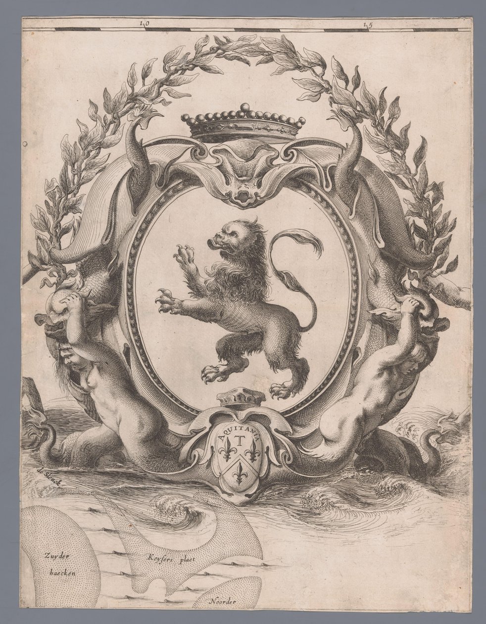 Karte der Grafschaft Holland und Utrecht (Platte 2) von Jacob Aertsz. Colom (I)