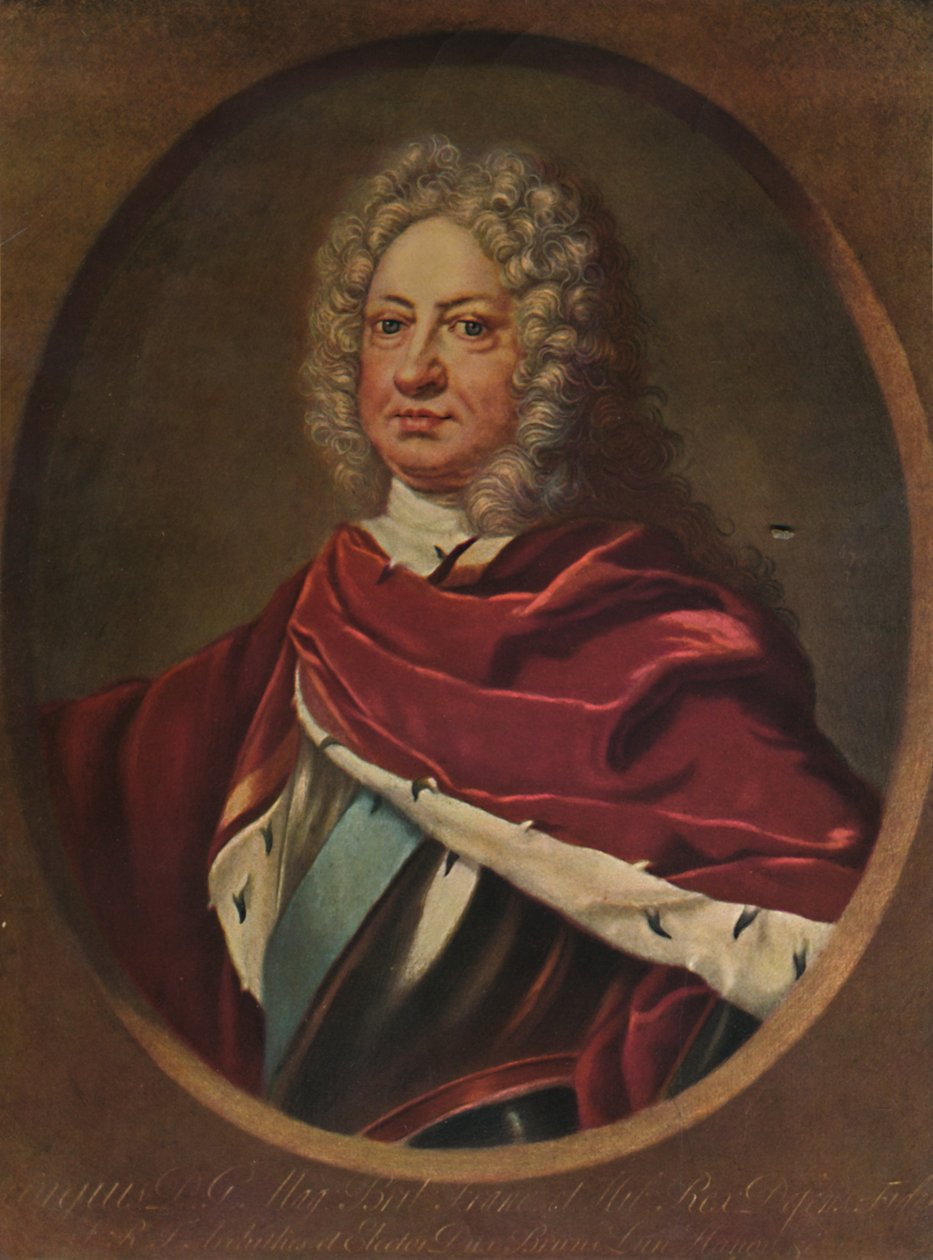 Georg II., König von England, 1721-1724, 1913 von Jacob Christoph Le Blon