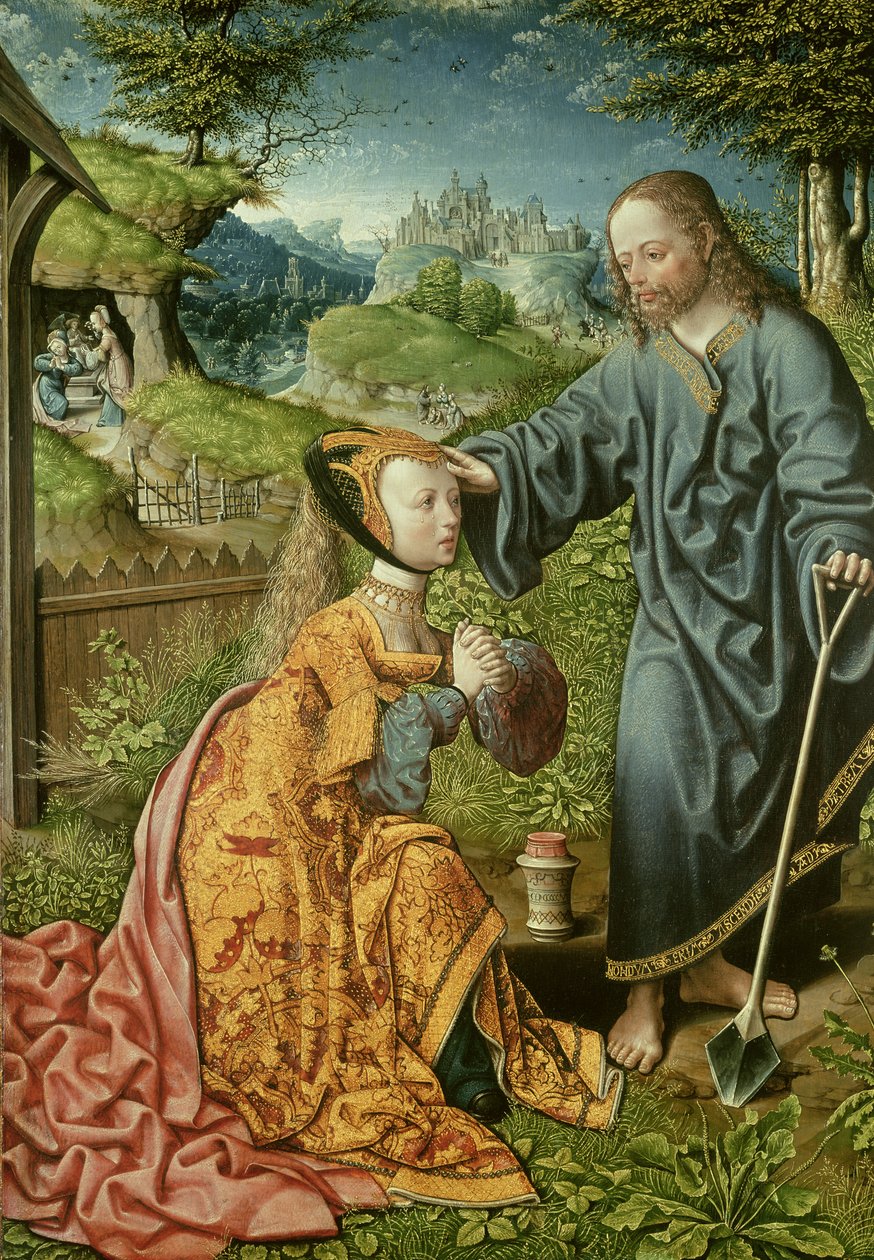 Christus als Gärtner, 1508 von Jacob Cornelisz van Oostsanen