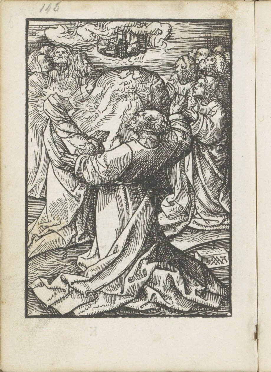 Himmelfahrt von Jacob Cornelisz van Oostsanen