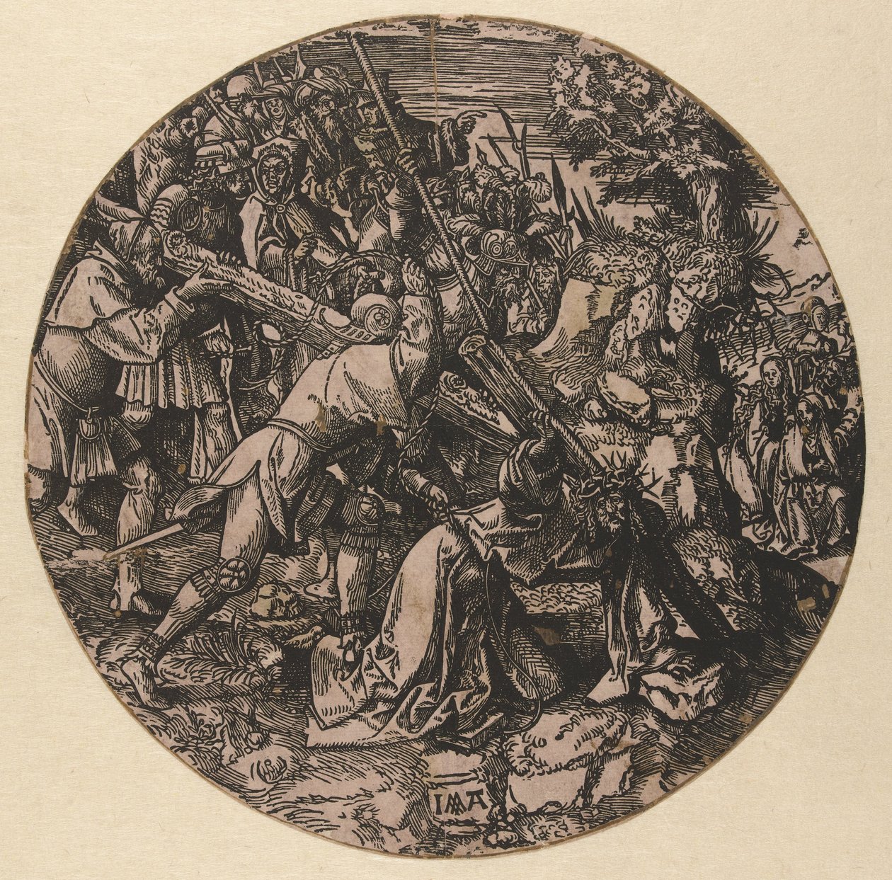Kreuztragung von Jacob Cornelisz van Oostsanen
