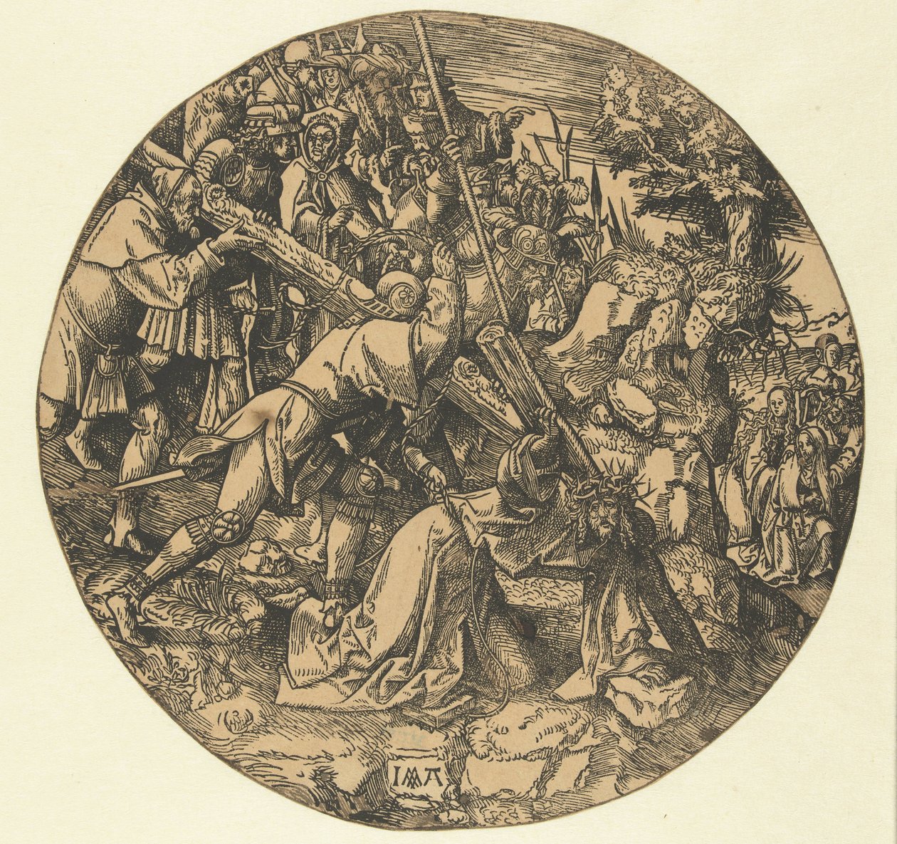 Kreuztragung von Jacob Cornelisz van Oostsanen
