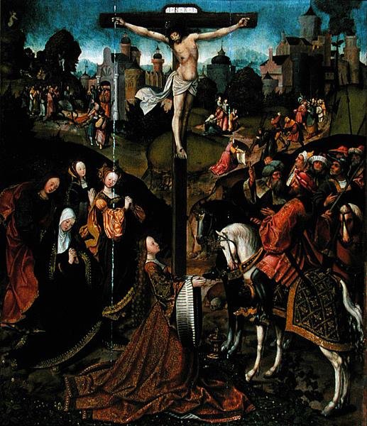 Die Kreuzigung von Jacob Cornelisz van Oostsanen