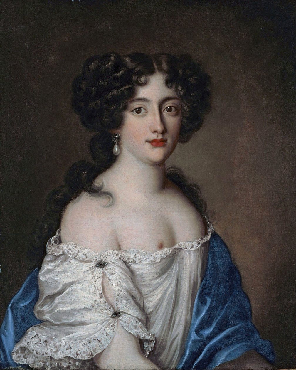 Porträt von Hortense Mancini (1646-1699), Herzogin von Mazarin, als Aphrodite von Jacob Ferdinand Voet