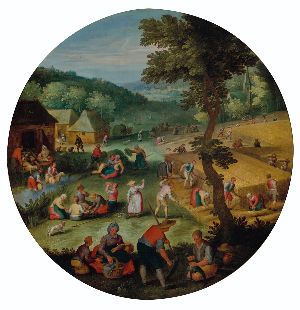 Allegorie des Sommers von Jacob Grimmer