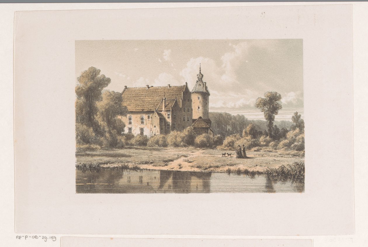 Schloss Rechteren von Jacob Jan van der Maaten