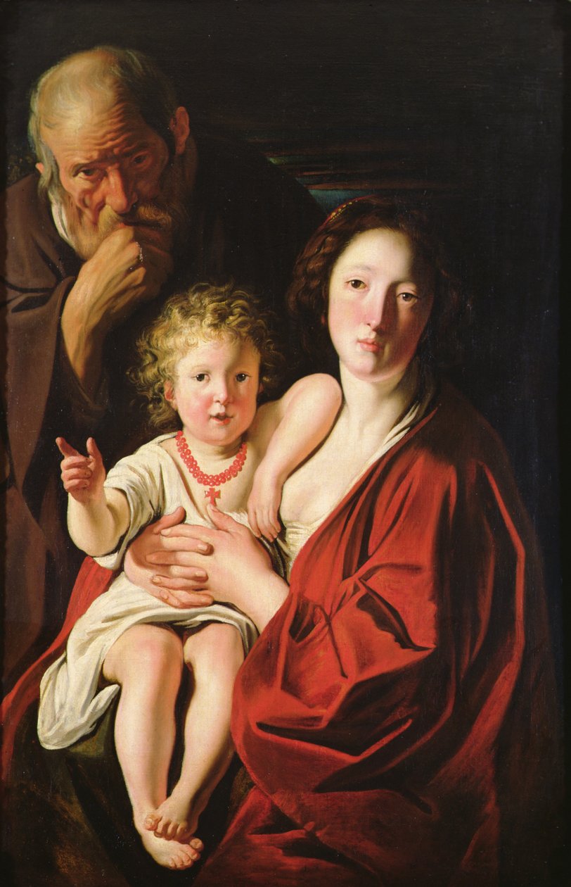 Die Heilige Familie von Jacob Jordaens