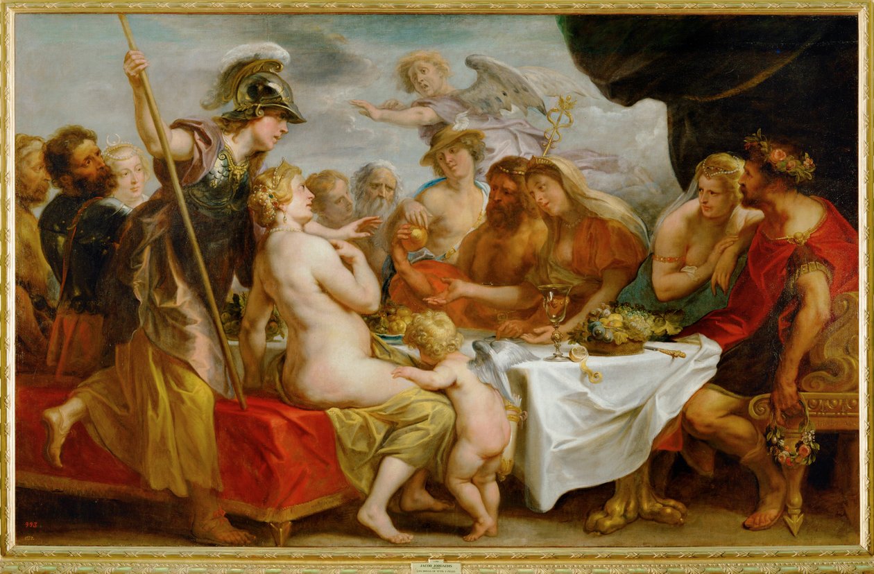 Die Hochzeit von Thetis und Peleus von Jacob Jordaens