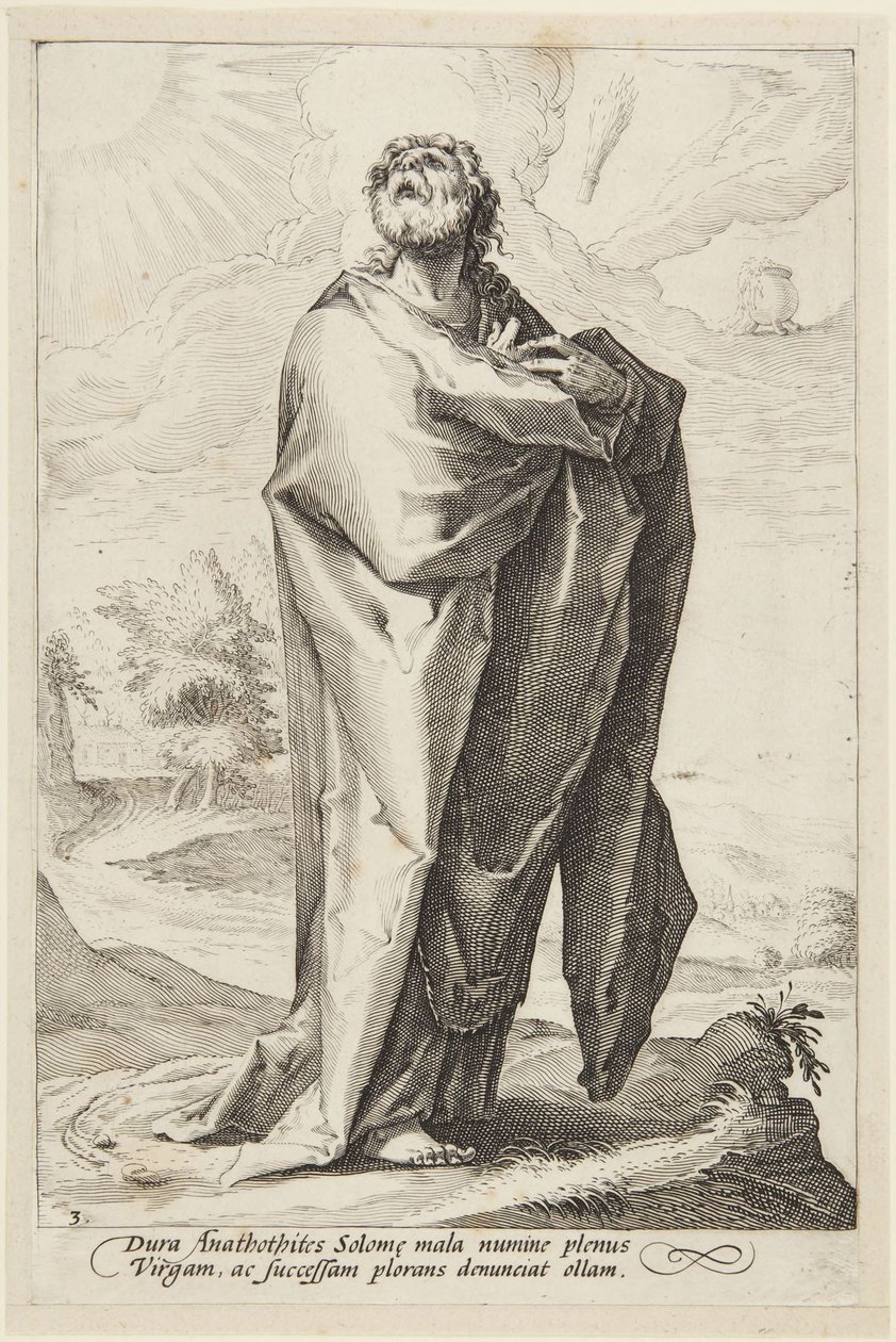 Jeremia von Jacob Matham