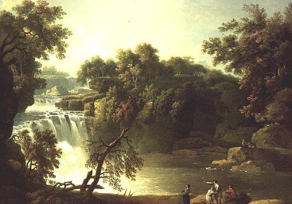 Cora Lynn, die Wasserfälle vom Clyde von Jacob More