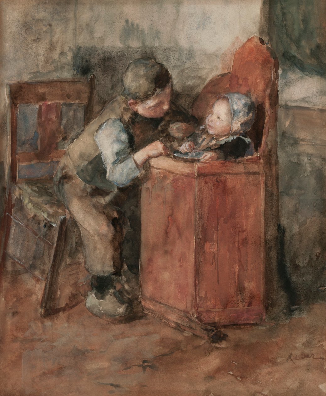Brüderliche Liebe von Jacob Simon Kever
