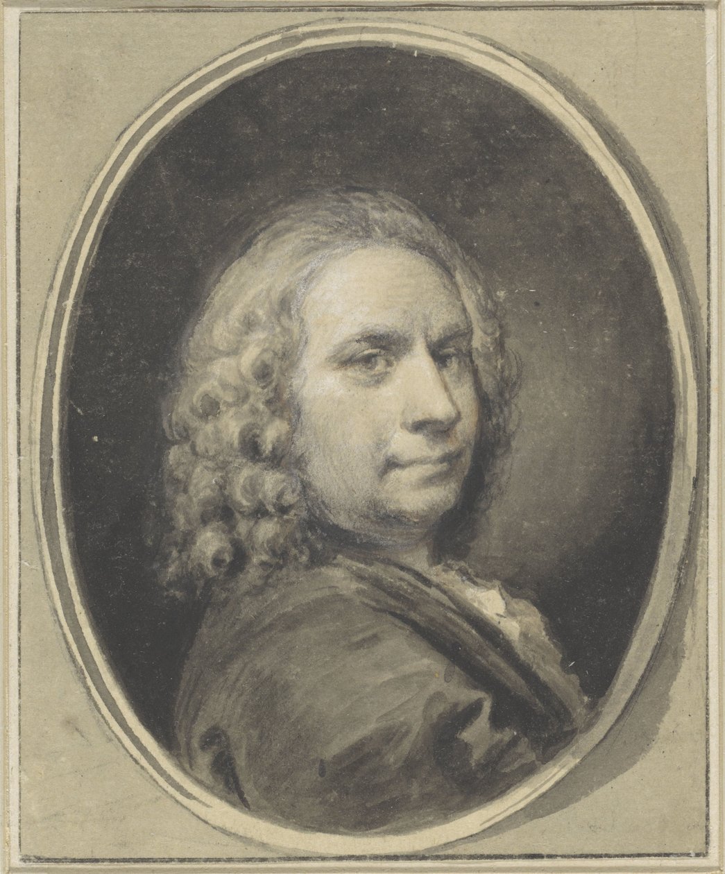 Selbstporträt von Jacob de Wit von Jacob de Wit