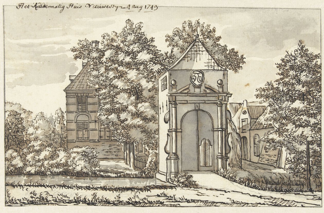 Das ritterliche Haus Nieuwestijn von Jacob van Liender