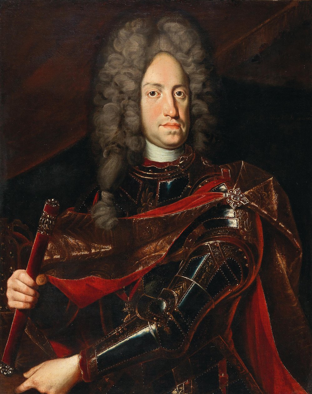 Porträt von Karl VI. 1685-1740, Heiliger Römischer Kaiser von Jacob van Schuppen