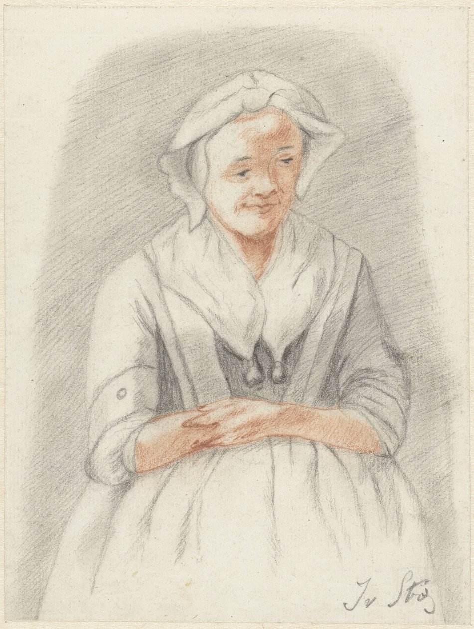Die Magd beim Heiratsantrag von Reinier Adriaansz von Jacob van Strij