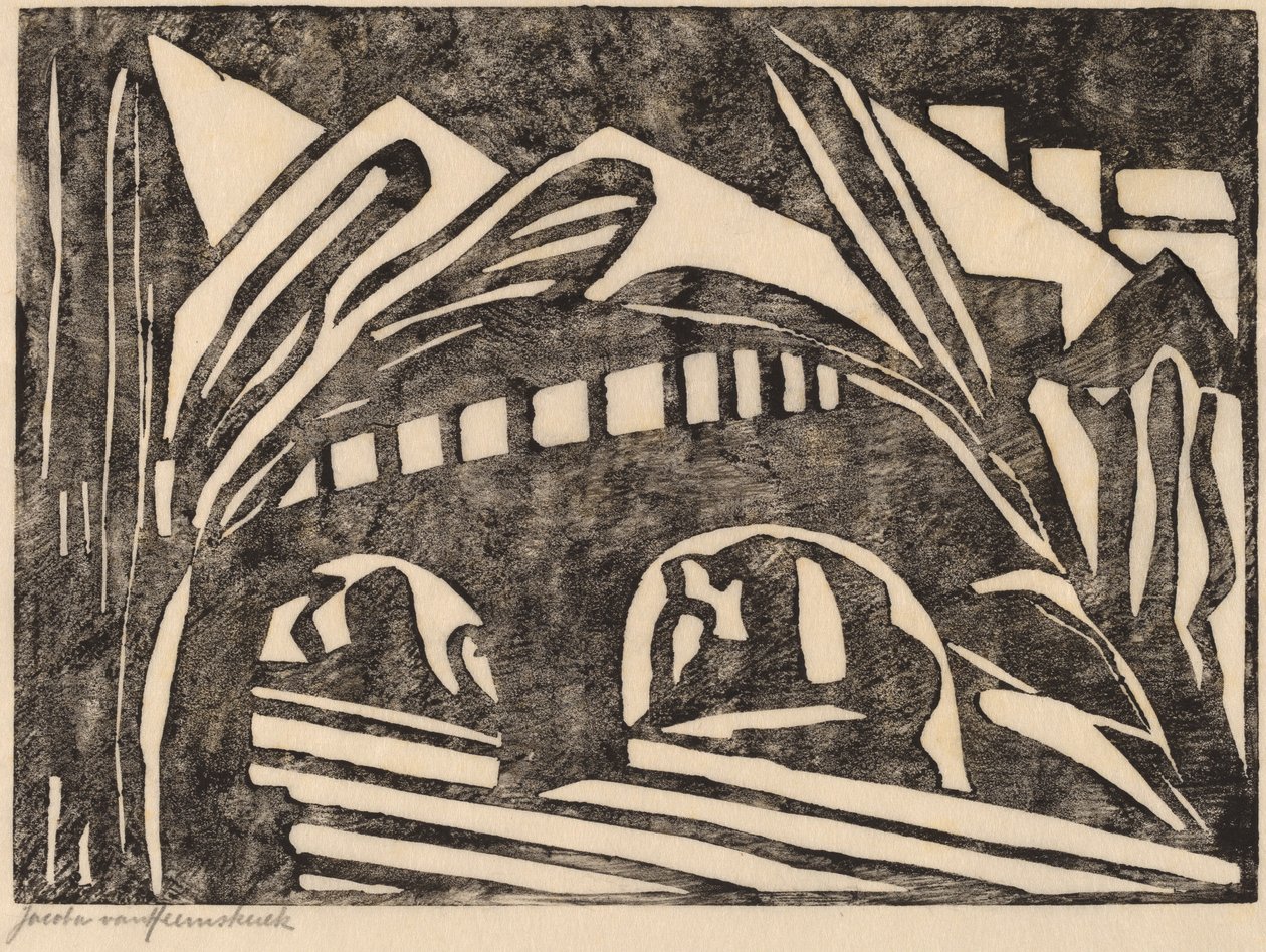 Brücke, 1916 von Jacoba van Heemskerck van Beest