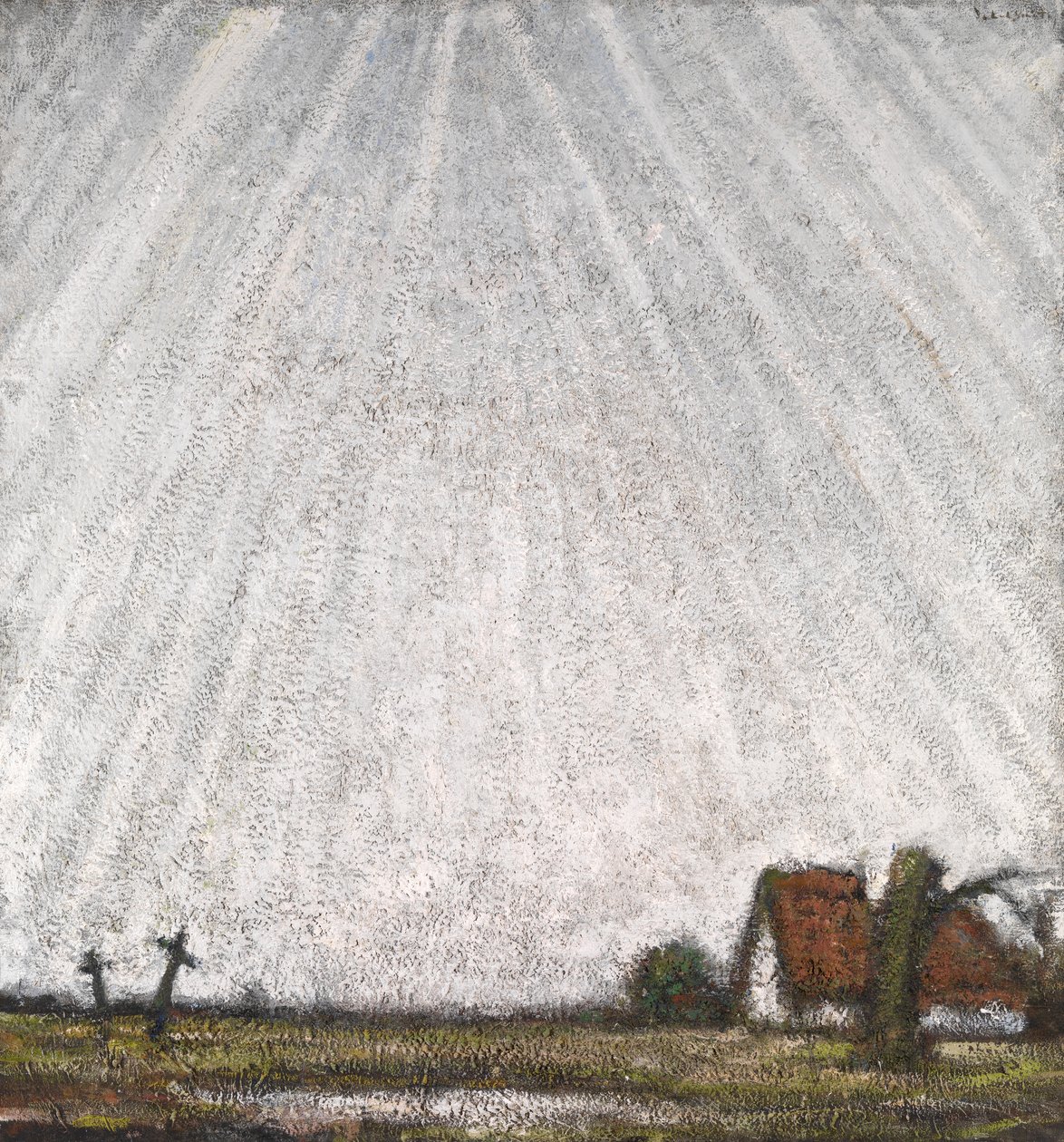 Himmel über den Trümmern von Jacobs Smits