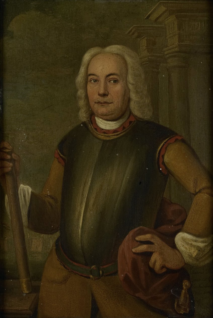 Porträt von Johannes Thedens von Jacobus Oliphant