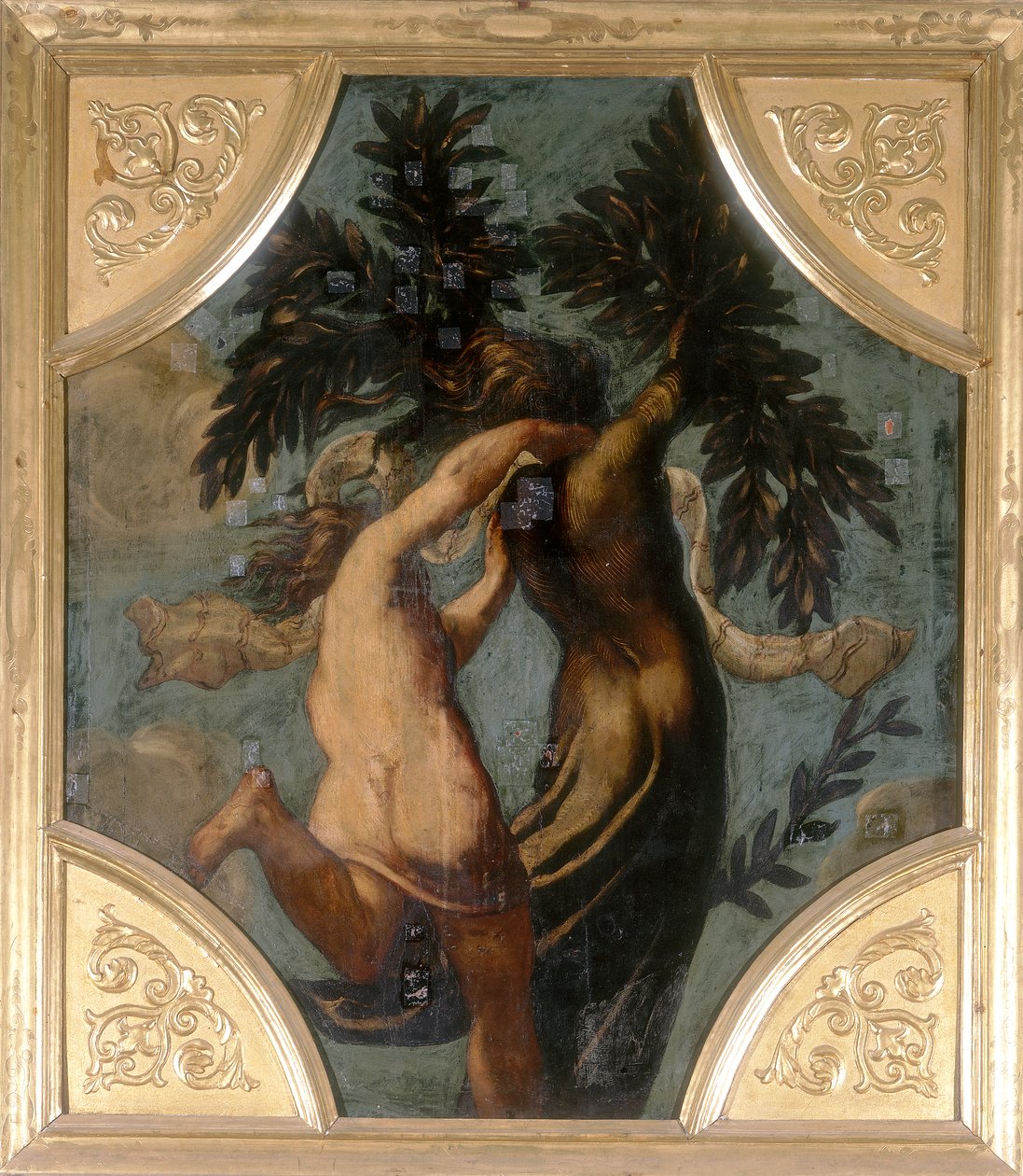 Apollo und Daphne, Oktagon von Jacopo Robusti Tintoretto