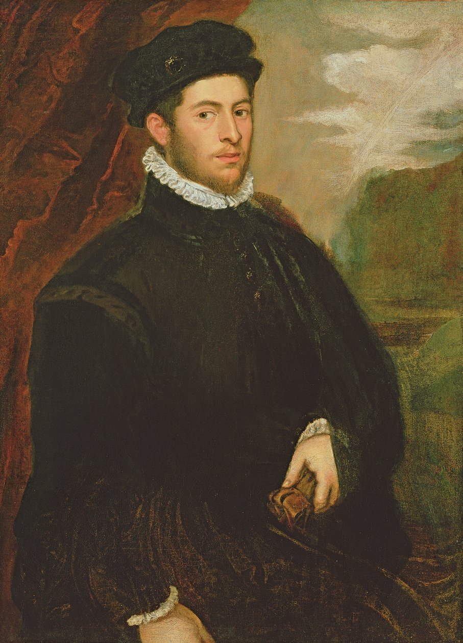 Porträt eines Adligen von Jacopo Robusti Tintoretto