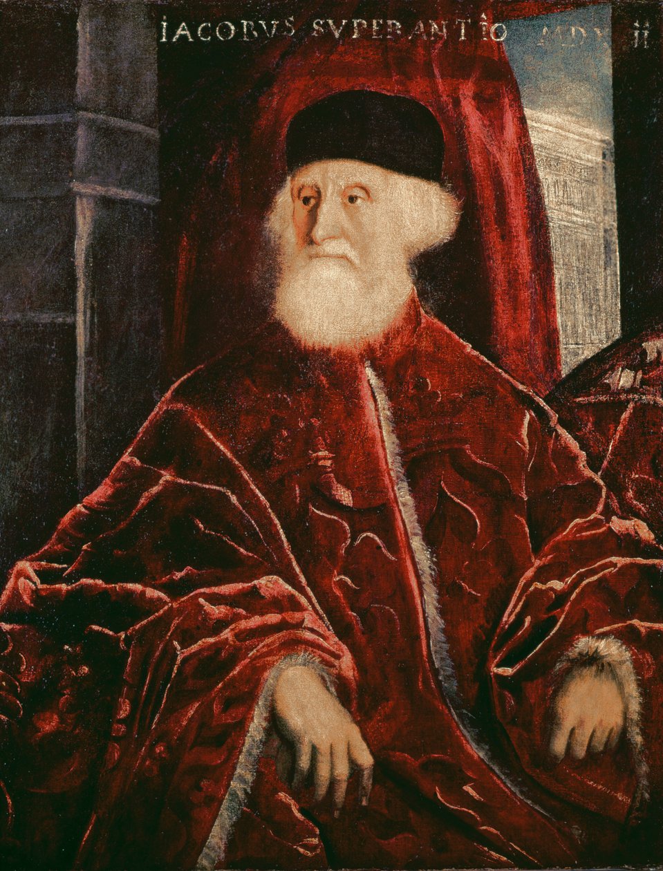 Porträt des Prokurators Jacopo Soranzo (1466-1551) von Jacopo Robusti Tintoretto