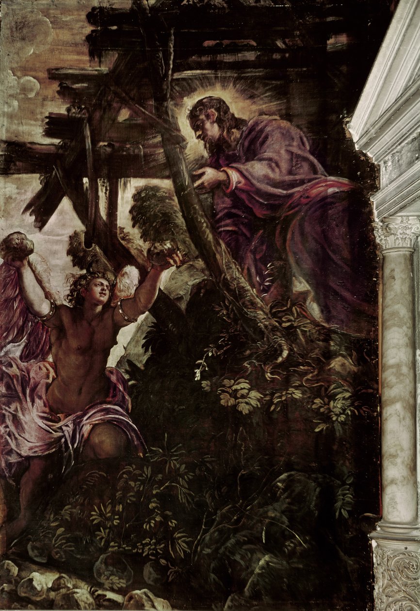 Die Versuchung Christi, ca. 1575 von Jacopo Robusti Tintoretto