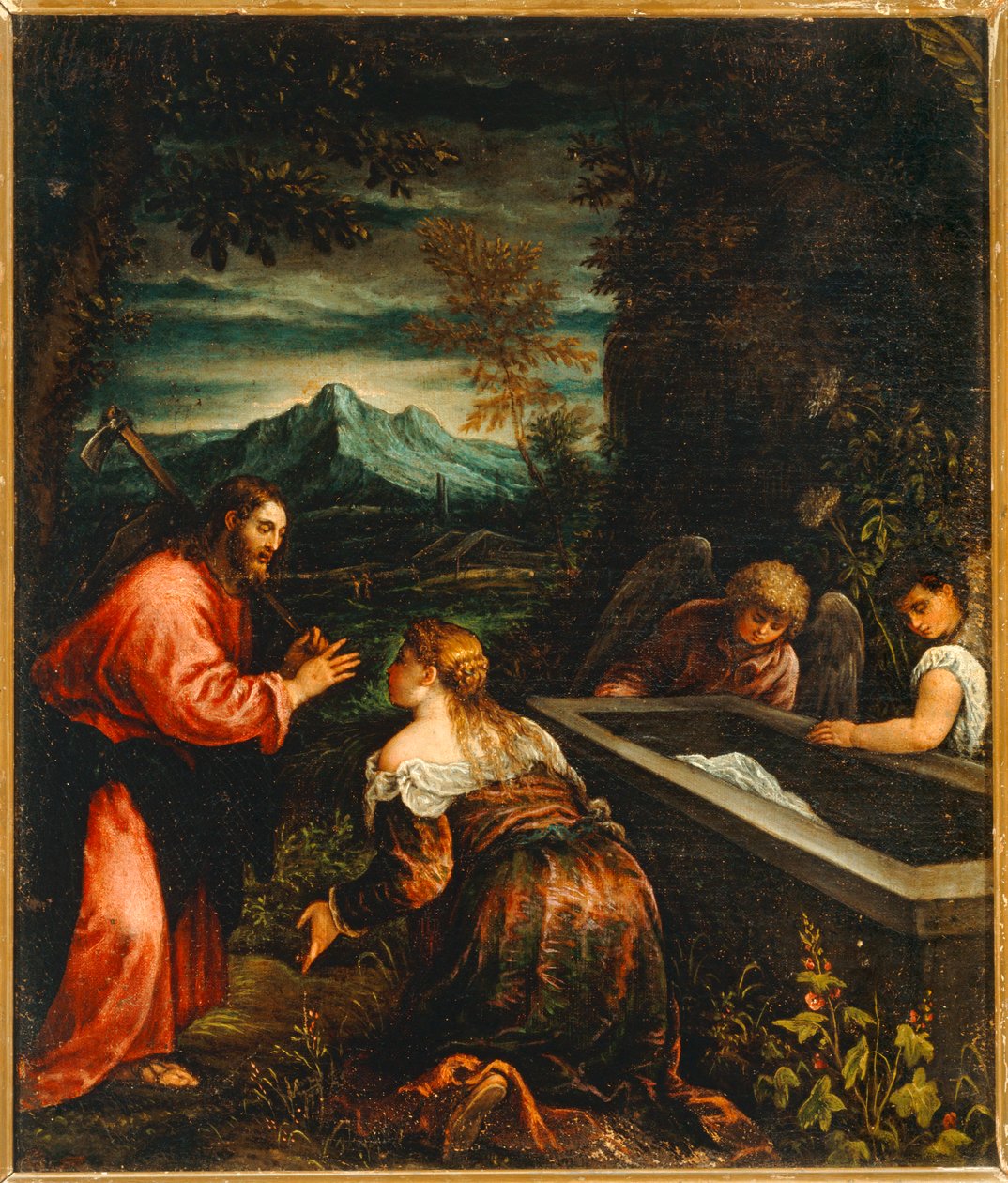 Noli me tangere von Jacopo (1510-92) Bassano