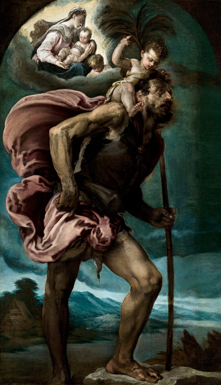 Heiliger Christophorus von Jacopo Bassano