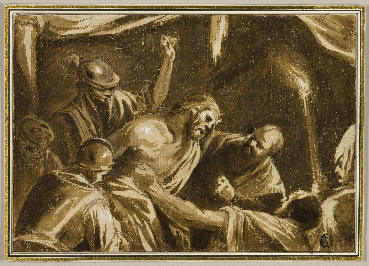 Christus mit Dornen gekrönt von Jacopo Bassano