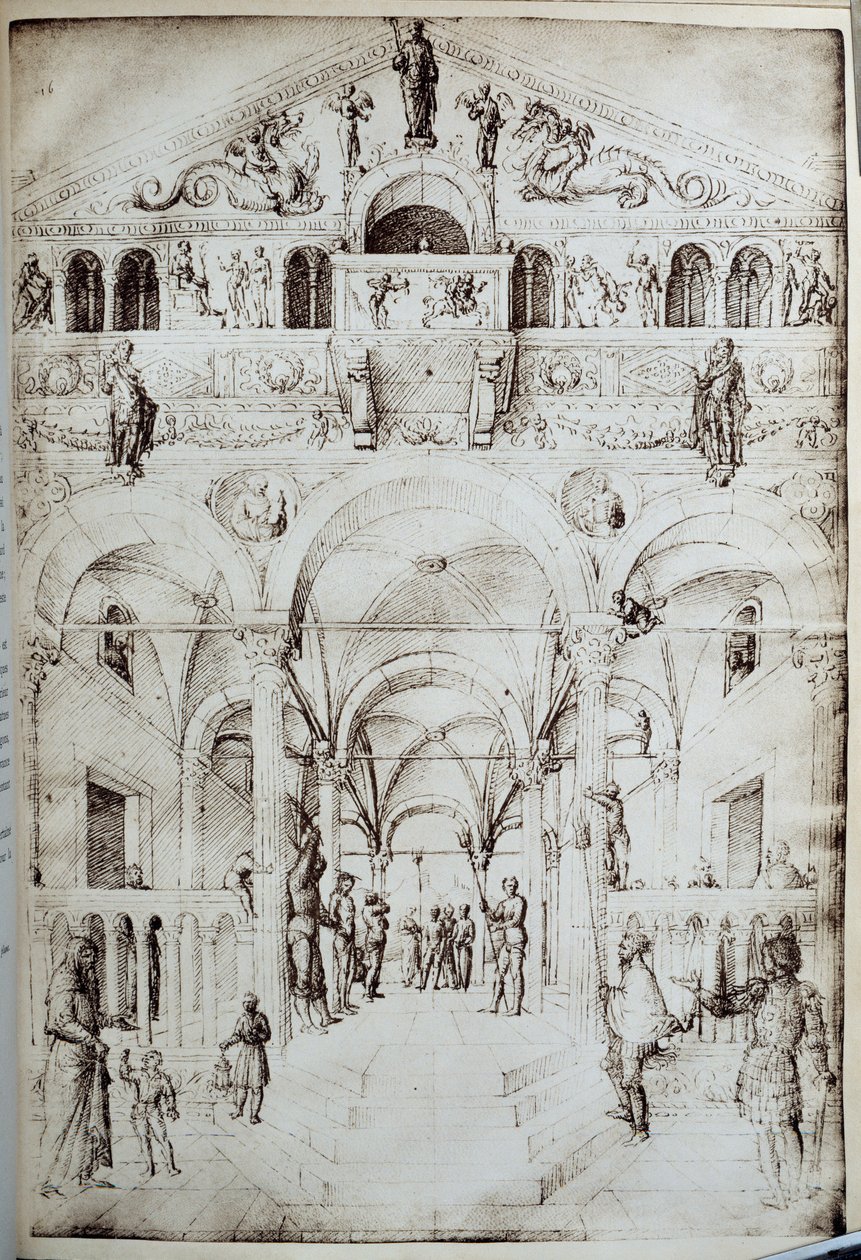 Die Geißelung Christi von Jacopo Bellini