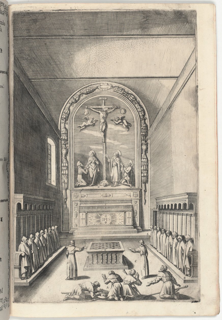 Kirche der Stigmata [Platte M] von Jacopo Ligozzi